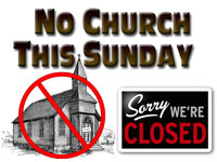 Pastor John S. Torell - sermon on NO CHURCH THIS SUNDAY - Resurrection Life of Jesus Church: Carmichael, CA - Sacramento County