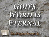 Pastor Charles M. Thorell - sermon on GOD'S WORD IS ETERNAL - Resurrection Life of Jesus Church