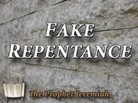 Pastor John S. Torelll - sermon on FAKE REPENTANCE - Resurrection Life of Jesus Church