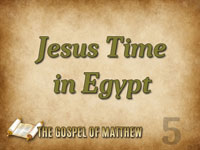 Pastor John S. Torell - sermon on JESUS TIME IN EGYPT - Resurrection Life of Jesus Church