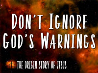 Pastor John S. Torell - sermon on DON'T IGNORE GOD'S WARNINGS - Resurrection Life of Jesus Church