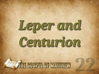Pastor John S. Torell - sermon on LEPER & CENTURION - Resurrection Life of Jesus Church