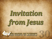 Pastor John S. Torell - sermon on INVITATION FROM JESUS - Resurrection Life of Jesus Church
