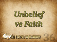 Pastor John S. Torell - sermon on UNBELIEF VS FAITH - Resurrection Life of Jesus Church