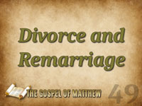 Pastor John S. Torell - sermon on DIVORCE AND REMARRIAGE - Resurrection Life of Jesus Church