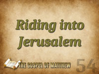 Pastor John S. Torell - sermon on RIDING INTO JERUSALEM - Resurrection Life of Jesus Church