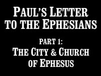 Pastor John S. Torell - sermon on THE CITY & CHURCH OF EPHESUS - Resurrection Life of Jesus Church: Carmichael, CA - Sacramento County